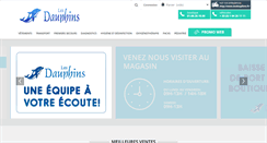Desktop Screenshot of boutique-lesdauphins.fr